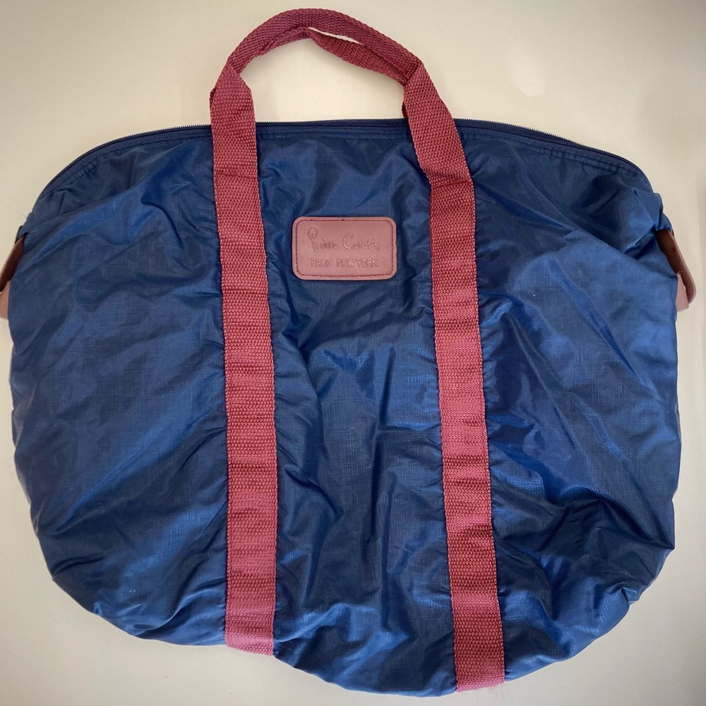 Vintage Pierre Cardin Blue Tote Bag